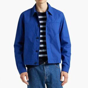 officine générale  billy cotton jacket blue M